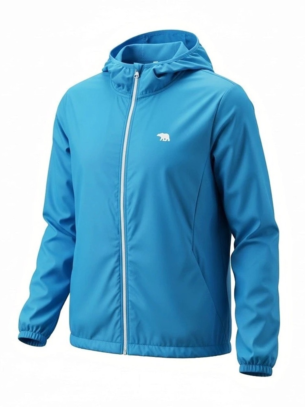 Sunice Women’s Amelia WxTech Weatherproof Wind Jacket Blue Hooded